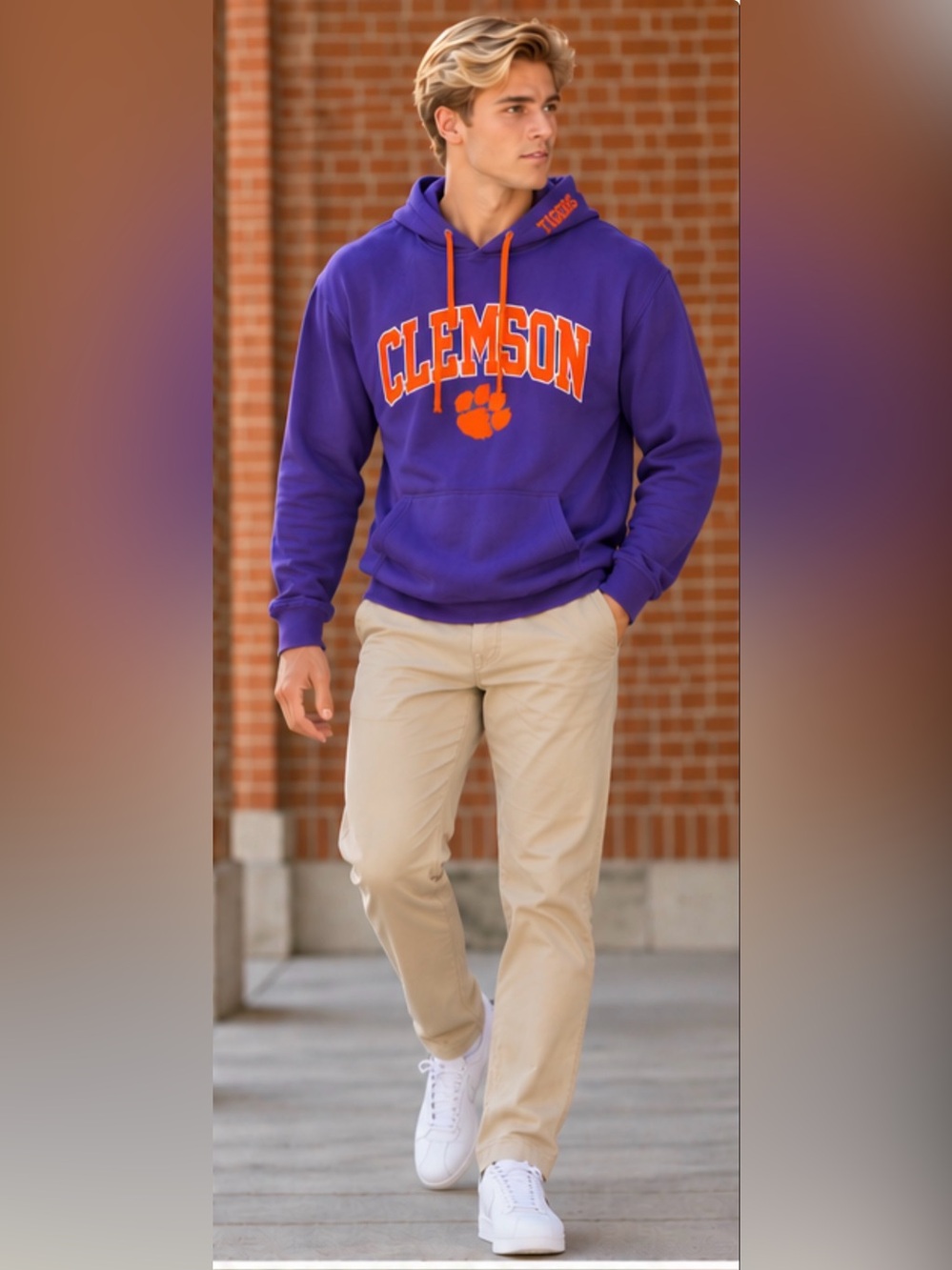 Clemson Tigers Men’s Colosseum Hoodie